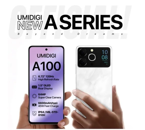 گوشی UMIDIGI A100