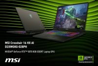 لپ‌تاپ‌های جدید MSI در بازار ایران؛ ترکیب برنده با پردازنده‌های جدید اینتل و گرافیک RTX50