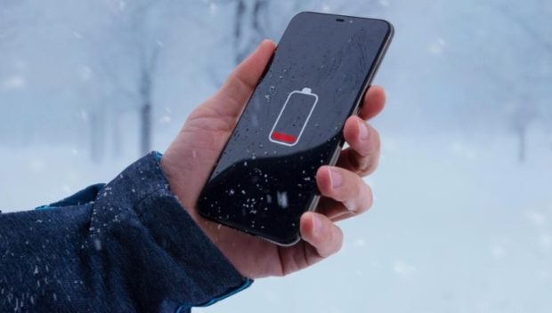 سرما میتواند تا 40 درصد ظرفیت باتری گوشیهای هوشمند را کاهش دهد سرما میتواند تا 40 درصد ظرفیت باتری گوشیهای هوشمند را کاهش دهد