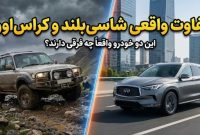 یک بار برای همیشه تفاوت بین خودرو شاسی بلند و کراس اور را بدانید