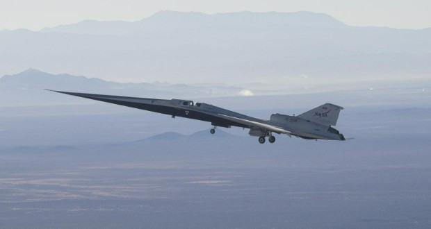 هواپیمای فوق کم‌صدای X-59 ناسا برای اولین بار پرواز کرد