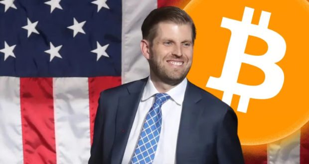 پیشبینی جنجالی پسر ترامپ؛ قیمت بیت کوین به یک میلیون دلار میرسد پیشبینی جنجالی پسر ترامپ؛ قیمت بیت کوین به یک میلیون دلار میرسد