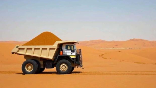 واردات شن و ماسه عربستان و امارات