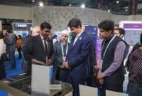 وزیر ارتباطات از نمایشگاه هوش مصنوعی هند دیدن کرد