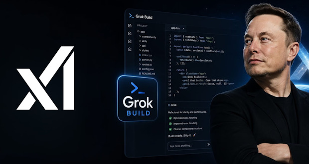 Grok Build معرفی شد؛ دستیار هوش مصنوعی ایلان ماسک برای کدنویسی Grok Build معرفی شد؛ دستیار هوش مصنوعی ایلان ماسک برای کدنویسی